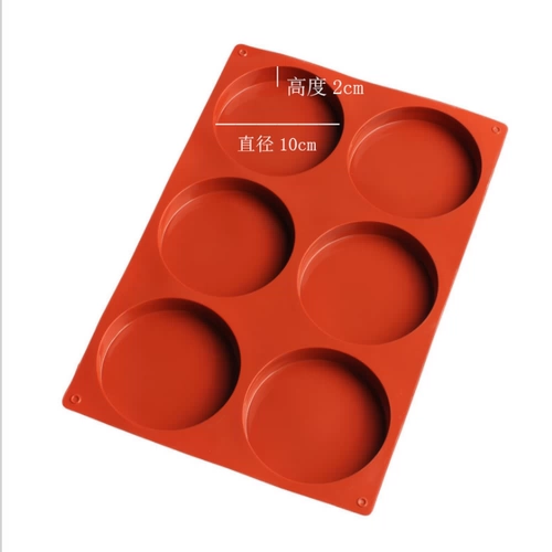 4 -INCH 6 -Подключающий круглую отверстие Силиконовый пирог Гель капель