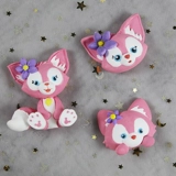 Мультяшная акриловая аромотерапия из гипса, ручка, мыло ручной работы, силиконовая форма, лиса, енот, DIY