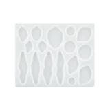 Набор материалов, заколка для волос, форма, силиконовый аксессуар с аксессуарами ручной работы, «сделай сам», зеркальный эффект