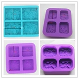 4 Лианская механизм мыльной формы ручной работы.