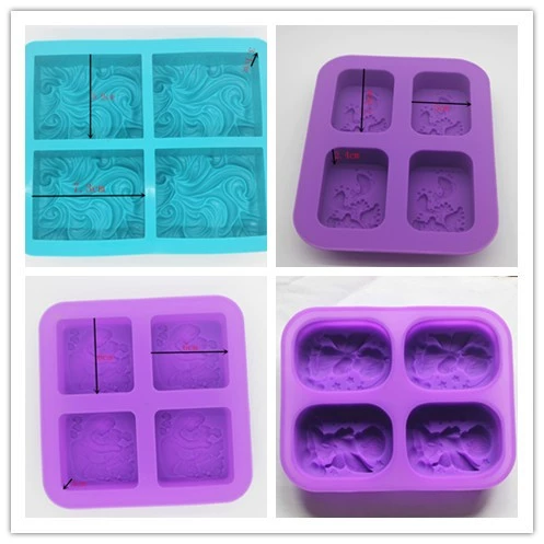 4 Лианская механизм мыльной формы ручной работы.