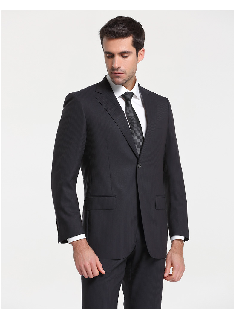 Bộ đồ vest nam JUDGER / Zhuangji mùa thu 2018 mới 100% bộ đồ len nam đầy đủ thoi trang nam