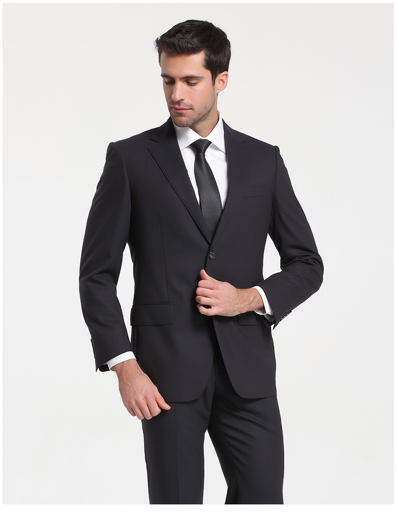 Bộ đồ vest nam JUDGER / Zhuangji mùa thu 2018 mới 100% bộ đồ len nam đầy đủ thoi trang nam