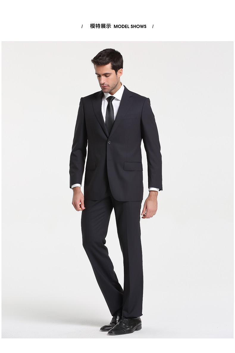 Bộ đồ vest nam JUDGER / Zhuangji mùa thu 2018 mới 100% bộ đồ len nam đầy đủ thoi trang nam