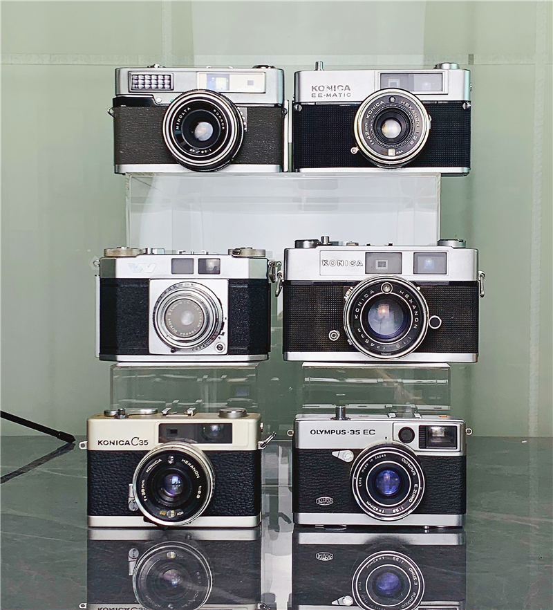 All metal antique old machine inventory camera real machine model non-new retro nostalgic decoration props decoration clearance