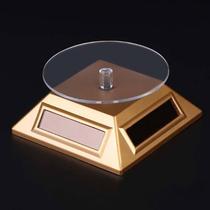 Rotating display base solar energy display turntable props mobile phone glasses jewelry rotating display base