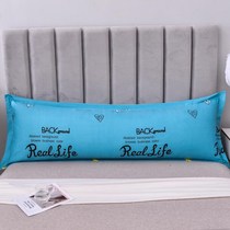 Long pillow Double long pillowcase pillow core Single large pillowcase 1 5 meters long section square 2 yellow cute pink plus