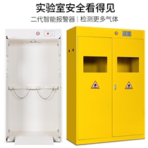 Cylinder alarm LCD fireproof box Natural gas storage explosion-proof device Liquefied gas tank small leakage cylinder cabinet detection