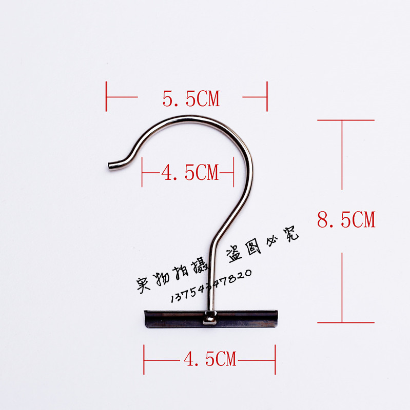 Universal cargo fabric sample card sample cloth sample card hook Fabric sample iron hook