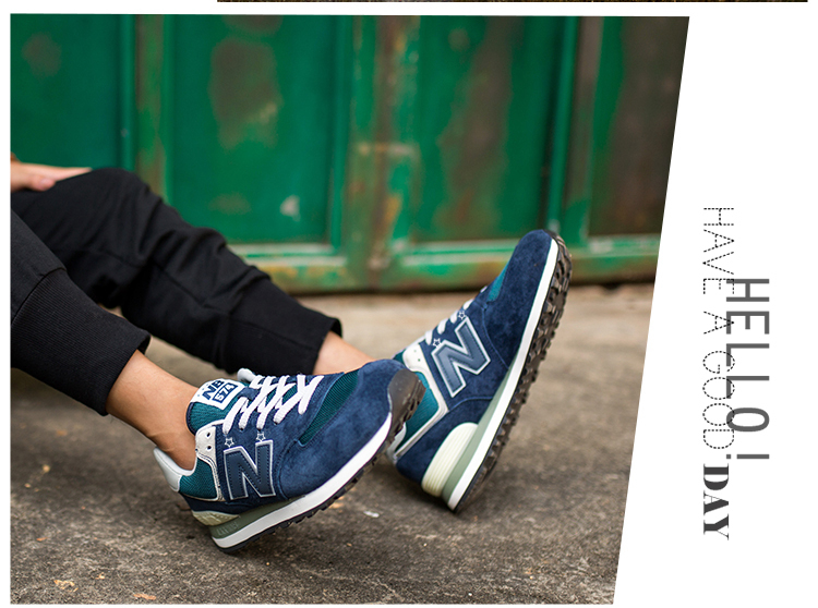 Giày thể thao Bailun mới Công ty TNHH BAOCAIGE NB574 giày nam mùa đông Giày nữ retro giày chạy bình thường giày sneaker nữ hot trend 2020