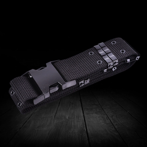 Дорожный тактический металлический нейлоновый плетеный ремень