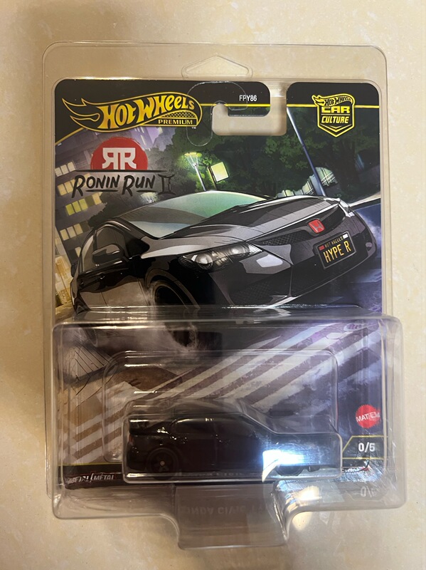 [in Stock] Hot Wheels Hidden Honda Civic No. 0 Hidden Edition