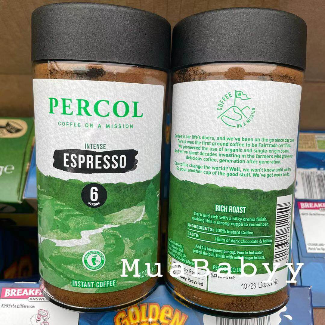 Spot UK Italian Espresso concentrated coffee moderate roasting instant coffee powder 100g