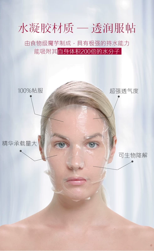 Vật lý da Fitzs Mặt nạ chống lão hóa máu rồng Phụ nữ Hyaluronic Acid dưỡng ẩm 5 gói - Mặt nạ