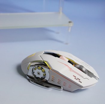 Wireless mouse bluetooth 2.4g e-sports luminous game charging dual-mode silent computer accessories office mechanical mouse