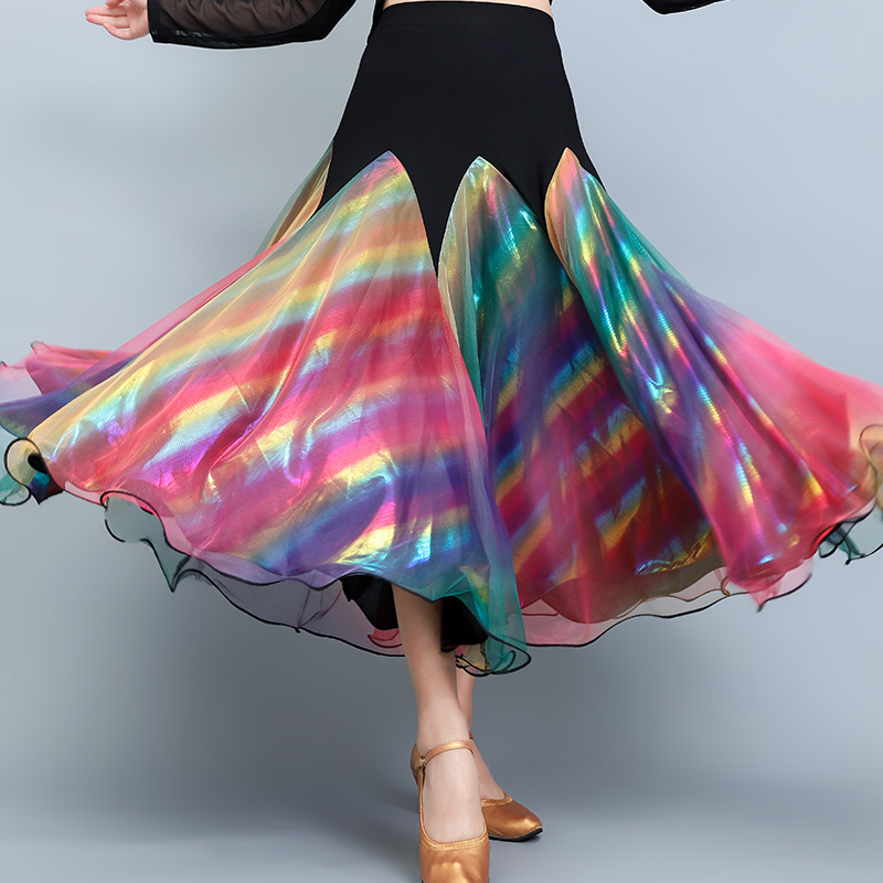 Waltz skirt New high-end modern skirt competition skirt ballroom dance skirt dancing skirt national standard dance big skirt