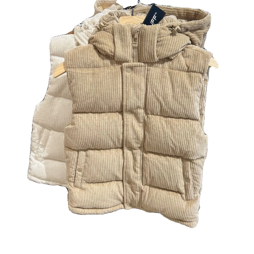 Канадская прямая почтовая почта Aritzia Super Puff Vest Velvet Vest Vest