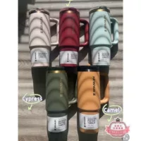 Канадская прямая почтовая рассылка Стэнли изолированное охлаждение и уведомление о утечке Складывание соломенной чашки 14/20/30/40 унций