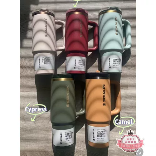 Канадская прямая почтовая рассылка Стэнли изолированное охлаждение и уведомление о утечке Складывание соломенной чашки 14/20/30/40 унций