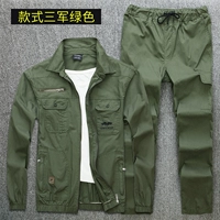 Стиль три армейского зеленого жареного наклон