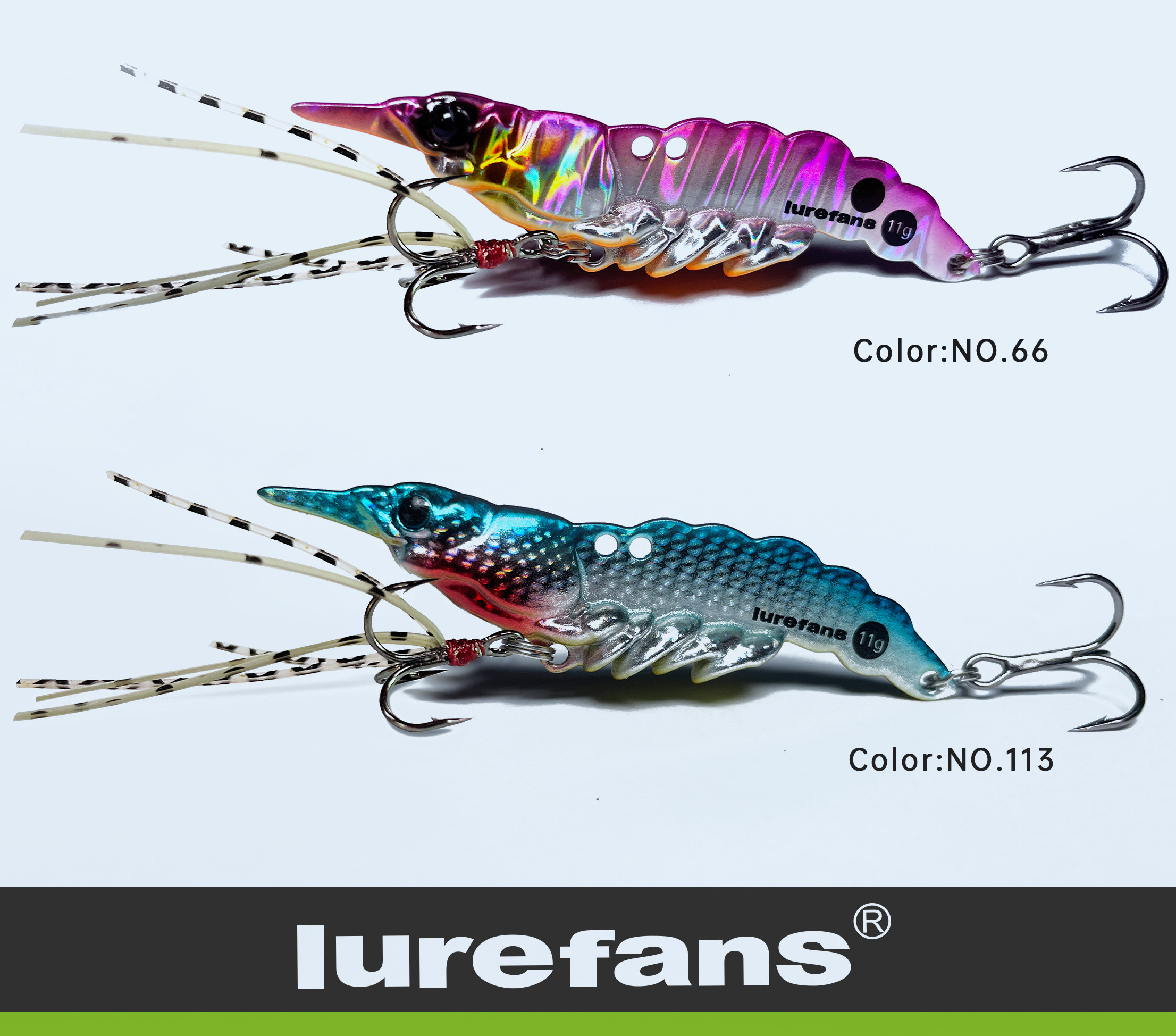 Дорожные суб- приманки 新款大河奔流青虾vib金属饵活虾路亚饵鲶鱼红尾翘嘴拟饵假饵套装 Rivers flowing