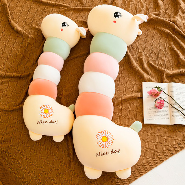 ງາມ giraffe plush toy doll ໝອນ doll to accompany children sleep cloth doll doll bed to sleep with leg