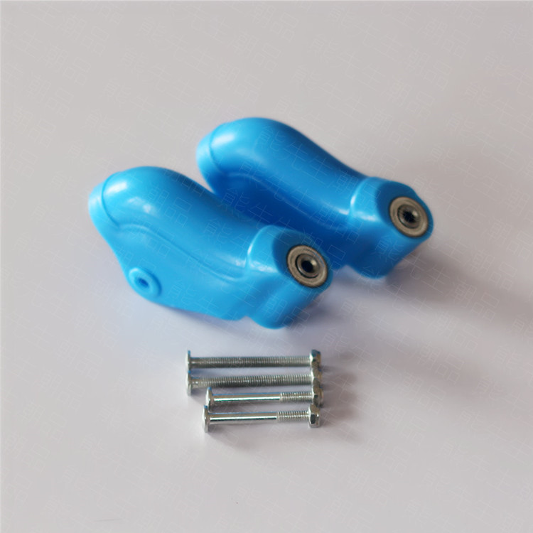 Ông Xiong xe đẩy phụ kiện kéo xe ếch xe 4 bánh xe scooter chỉ đạo phía sau bánh xe bìa flash PU bánh xe ván trượt tự cân bằng