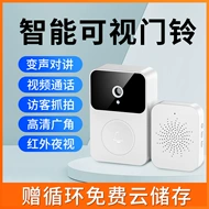 Chuông cửa video giám sát nhà thông minh điện tử nhìn trộm cửa thông minh không dây camera giám sát cửa ra vào hệ thống chuông cửa