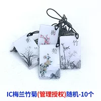 IC Meilan Bamboo Chrysanthemums случайно случайным образом (не копируется)