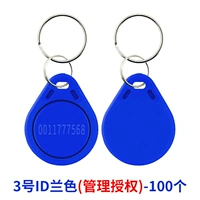 № 3 ID Buckle Blue (разрешение на управление)