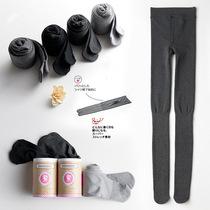 Autumn and winter style pantyhose pantyhose slim down vertical bar light leg vegge silk stockings warm women beat bottom socks with underpants socks