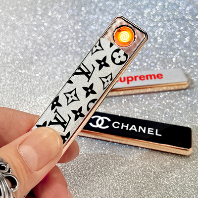 Internet Red Tides Usb usb Lighter Recharge Supreme Creative Birthday Gift Personality Windproof Cute Mini
