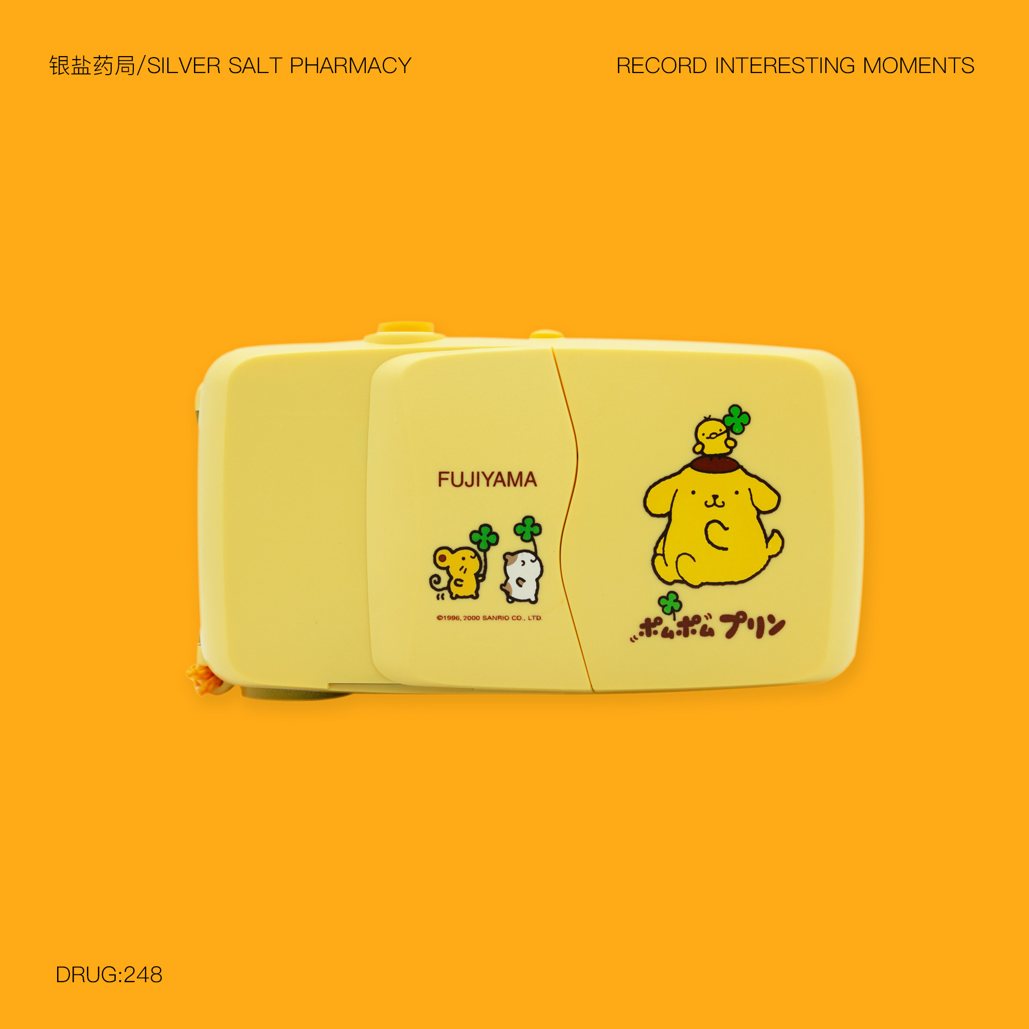 (Spot) Sanrio Pudding Dog Film Camera Vintage Film Fool Machine Novice Student Day Gift Brand New