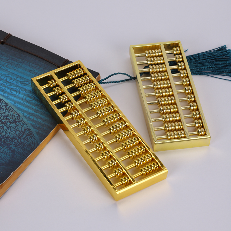 Copper Abacus pure copper solid like Ideal Abacus Swing room Office Merchants Accessories Key Button Crafts Gift Hem Accessories