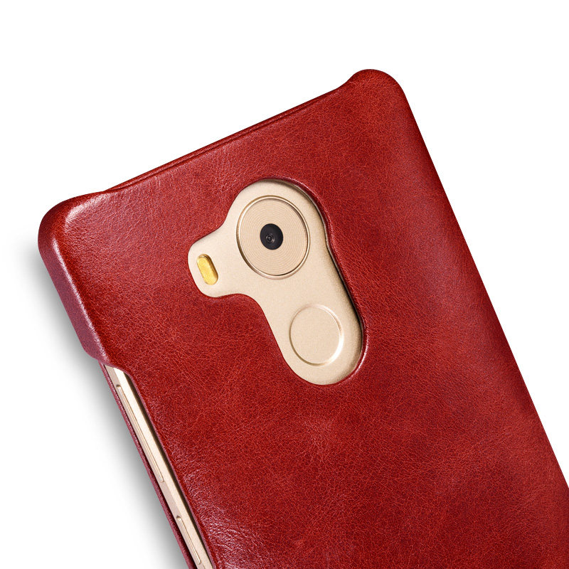 iCarer Vintage Series Side Open Handmade Genuine Cowhide Leather Case Cover for Huawei Mate 8