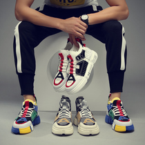 Enlightenment mens shoes 2ace Korean version trend summer breathable Harajuku all-match sports running shoes ins super fire dad shoes