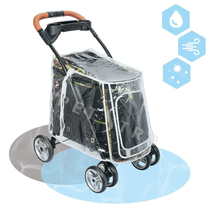 Special windproof and anti-rain cover for pet stroller-Pedeo-applicable models 903