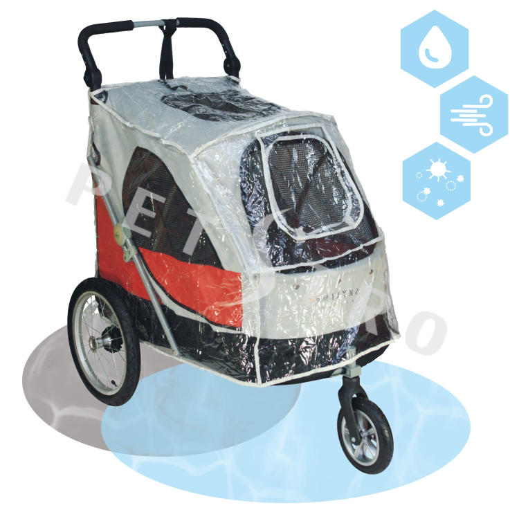 Windproof, dustproof and rainproof cover for pet stroller-Pedeo-applicable models 701 703 705