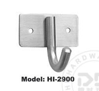 (Emperor Hardware) 304 stainless steel hanging hook solid thickened cloakroom bathroom kitchen hook row hook