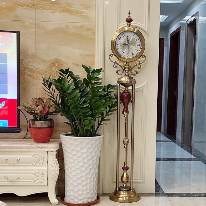 Eurostyle Living Room Landing Bell Villa Decoration Creative Seat Clock Great Fashion Modern Minima Big Standout Clocks American Watches