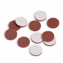 Agilent liquid phase injection bottle septa: 5182-0731 PTFE red silicone 100 pk
