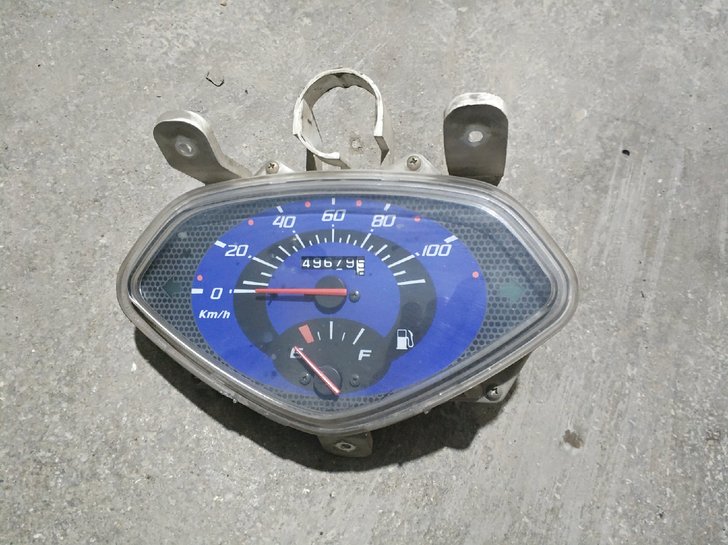 Five sheep Honda WH125T-2 pursuit dream New Continent Honda SDH125T-22e Movie E PRINCESS METER