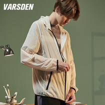 Varsden Wala thin coat mens Korean fashion new wild outdoor ultra-thin breathable jacket