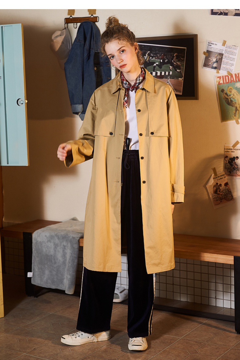 Trench pour femme TONLION   en Coton - Ref 3225963 Image 19