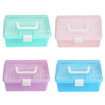 Art painting tools storage box Primary School students painting picture box nail art beauty products storage multifunctional large capacity