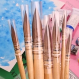 Импортная акварель, профессиональные мелки, художественный комплект для взрослых для школьников, пигментированная кисть для письма ручной работы, Германия, подходит для начинающих, ручная роспись