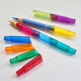 Япония Kutsuwa Pen Hat Stad Pencil Case RB022 Extender Дети ученики ученики с двумя карандашом.