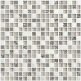 KASARO Мраморная стеклянная самоклеющаяся мозаика из нержавеющей стали на стену