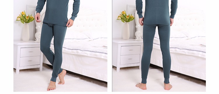 Cotton đồ lót nhiệt nam và nữ vài chiếc áo len cotton mỏng phù hợp với quần áo mùa thu quần mùa thu giải phóng mặt bằng đặc biệt kiểu đồ bộ đẹp