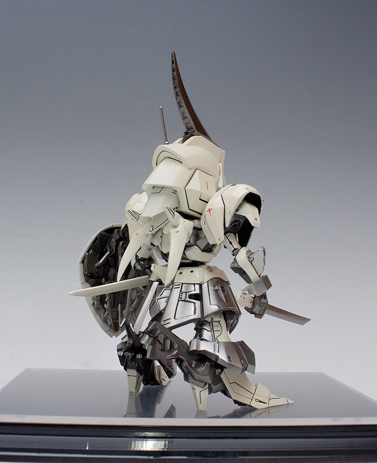 Mô hình MK Spot Resin GK chế độ trắng Phiên bản SD / Q Câu chuyện năm sao LED Reid ảo ảnh - Gundam / Mech Model / Robot / Transformers mô hình gundam trung quốc